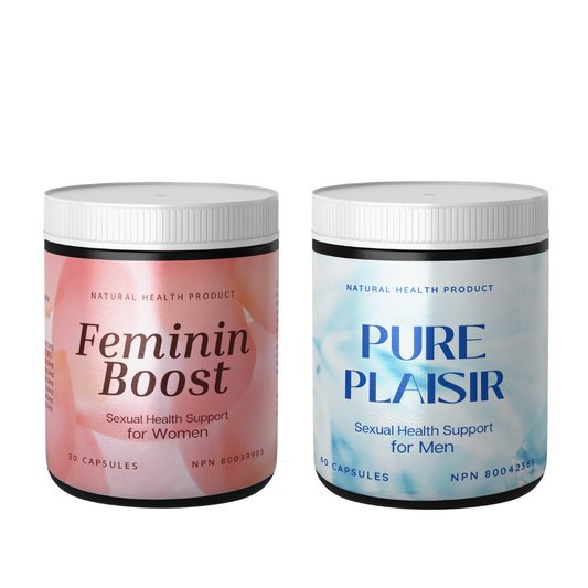 Pure plaisir and feminin boost bundle offer