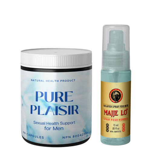 pure plaisir sexual health supplement for men majje lo delay spray for men