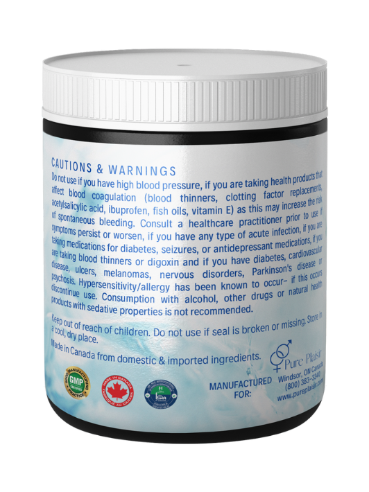 pure plaisir supplement for men's sexual health, improves stamina, enhances libido, boosts energy and focus, helps improve mood balance