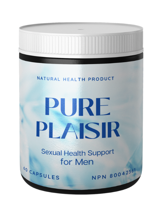 pure plaisir supplement for men's sexual health, improves stamina, enhances libido, boosts energy and focus, helps improve mood balance